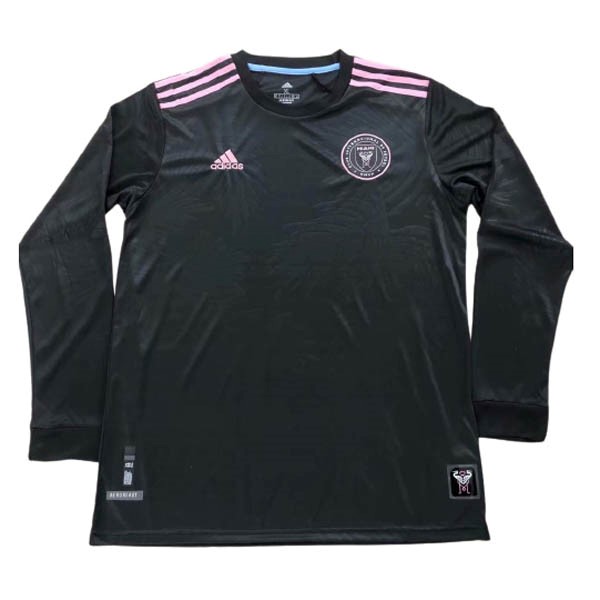 Camiseta Miami Replica Primera Ropa Manga Larga 2021/22 Negro